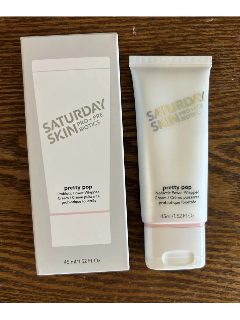 SATURDAY SKIN Pretty Pop Probiotic Power Whipped Cream 40mL/1.52 oz NEW in Box